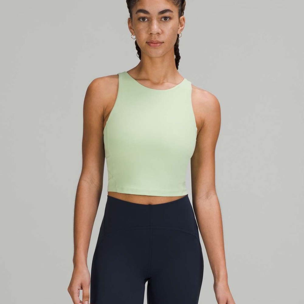 Lululemon light green top
